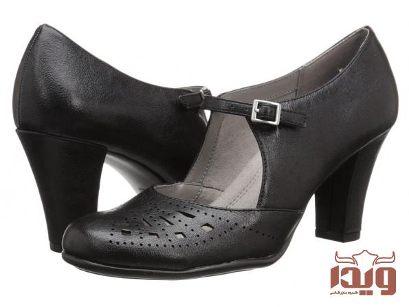 مرجع پخش کفش چرم زنانه بند دار