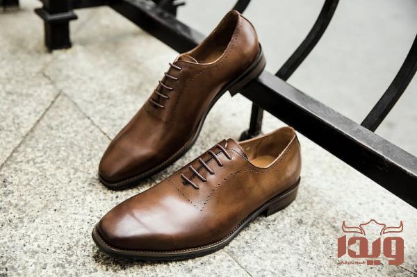 خرید کفش چرم رسمی مردانه ارزان با تضمین اصالت کالا 