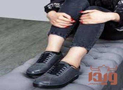 کفش چرم طبیعی اسپرت زنانه | قیمت مناسب خرید عالی