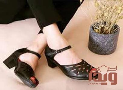 کفش چرمی تابستانی زنانه + بهترین قیمت خرید
